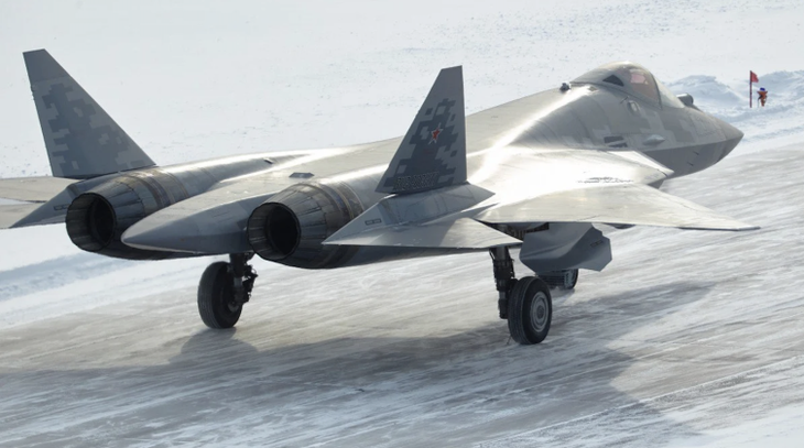 Tiêm kích Su-57 thế hệ mới sẵn sàng xuất kích- Ảnh 1.