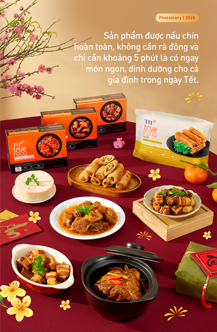 TH true FOOD: Trao trọn tâm ý qua hộp quà Tết đượm hương vị tình thân- Ảnh 4. TH true FOOD: Trao trọn tâm ý qua hộp quà Tết đượm hương vị tình thân- Ảnh 4.