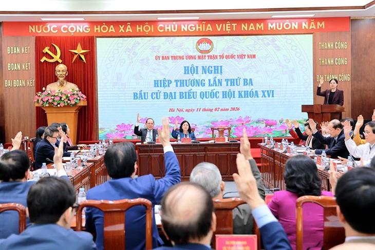 Hiệp thương lần 3: Thống nhất 217 người ứng cử ĐBQH khóa XVI- Ảnh 4. Hiệp thương lần 3: Thống nhất 217 người ứng cử ĐBQH khóa XVI- Ảnh 4.