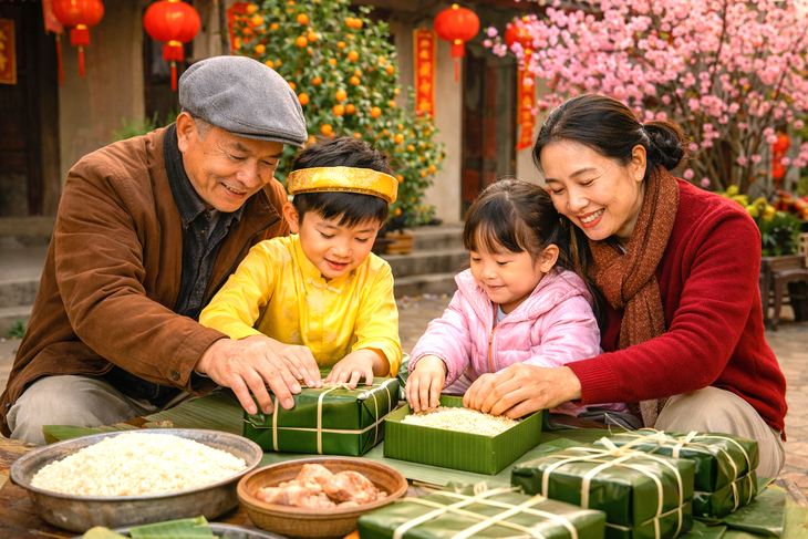 Giữ Tết trong ký ức tuổi thơ- Ảnh 1.