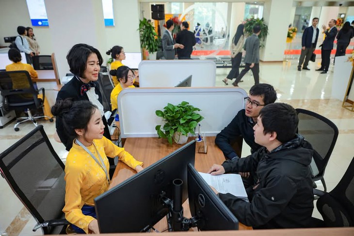 Kiosk dịch vụ công của Bộ Khoa học và Công nghệ đẩy nhanh giải quyết thủ tục hành chính- Ảnh 1. Kiosk dịch vụ công của Bộ Khoa học và Công nghệ đẩy nhanh giải quyết thủ tục hành chính- Ảnh 1.