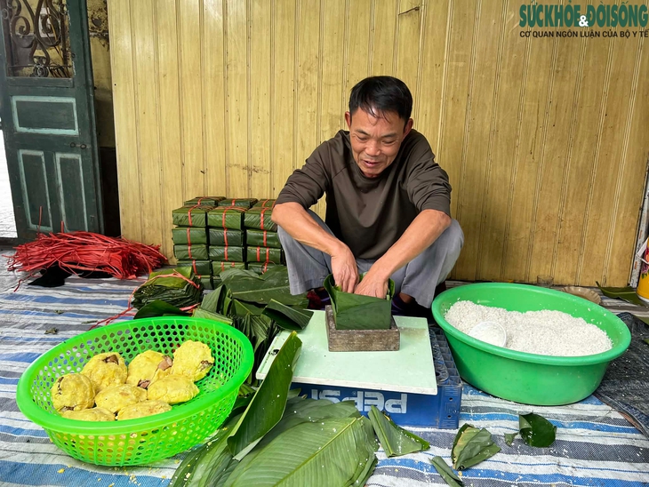 Bánh chưng cầu Báng giữ hồn Tết quê lúa- Ảnh 2. Bánh chưng cầu Báng giữ hồn Tết quê lúa- Ảnh 2.