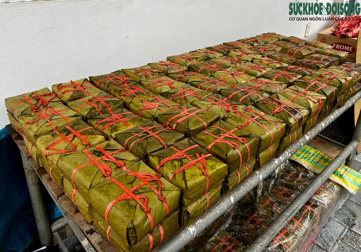 Bánh chưng cầu Báng giữ hồn Tết quê lúa- Ảnh 6. Bánh chưng cầu Báng giữ hồn Tết quê lúa- Ảnh 6.