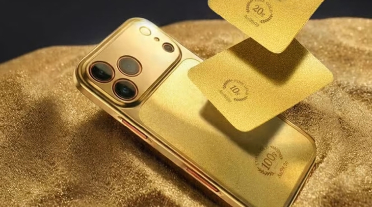 Sàn thương mại Trung Quốc tung chiêu lạ: Bán ốp vàng, tặng iPhone 17- Ảnh 1.
