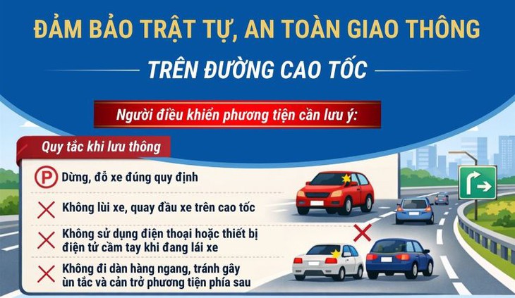 Nữ tài xế nháy đèn loạn, đi ngược chiều vượt hàng dài xe trên cao tốc khai gì với Công an?- Ảnh 1.