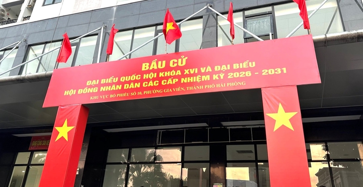 
Trưởng ban Tổ chức Trung ương Lê Minh Hưng ứng cử đại biểu Quốc hội tại Hải Phòng- Ảnh 1.