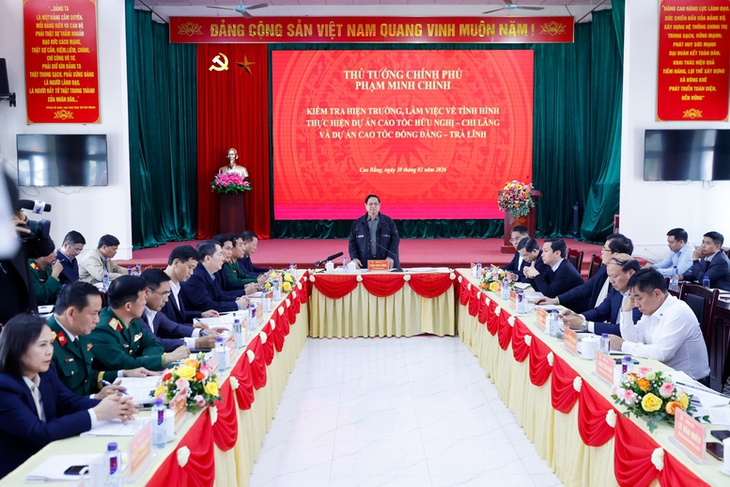 Thủ tướng phát động 'Chiến dịch Đông Khê 2026', quyết hoàn thành cao tốc dịp 19/5- Ảnh 2.