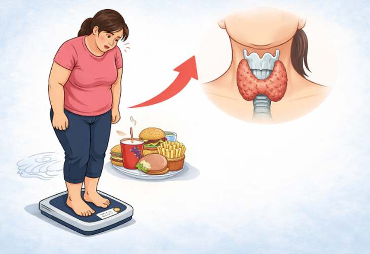 Vì sao ăn ít vẫn tăng cân? Những nguyên nhân nhiều người bỏ qua- Ảnh 1.