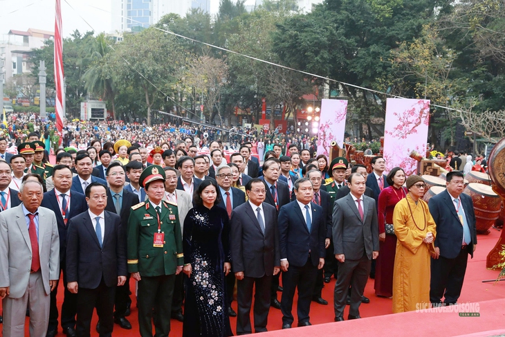 Hào khí Ngọc Hồi - Đống Đa vang vọng mùa xuân mới- Ảnh 1.