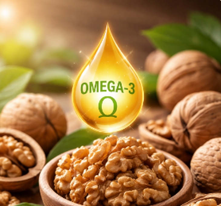 Các loại hạt giàu omega-3 và chất béo tốt cho sức khỏe- Ảnh 1.
