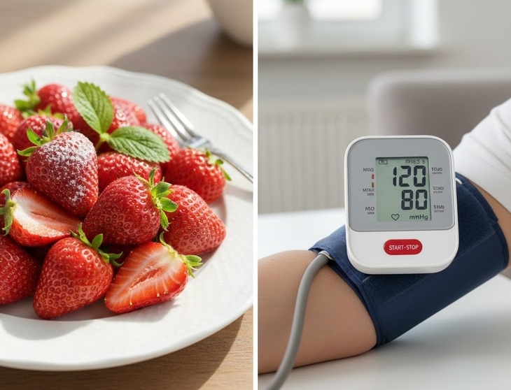 Tác động của dâu tây đối với huyết áp: Nên ăn bao nhiêu quả mỗi ngày để đạt hiệu quả?- Ảnh 1.