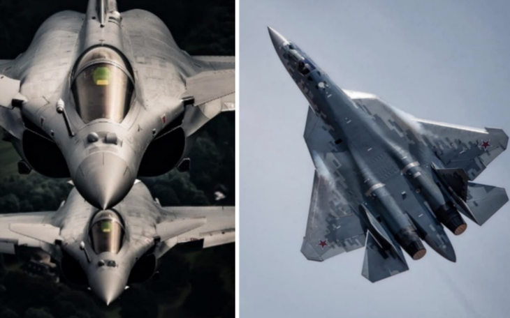 Tiêm kích Su-57 của Algeria lộ diện dồn dập- Ảnh 1.