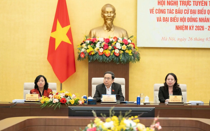 Khai mạc hội nghị trực tuyến toàn quốc về công tác bầu cử ĐBQH khóa XVI và đại biểu HĐND các cấp
