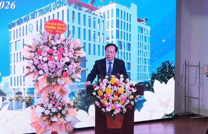 Thứ trưởng Bộ Y tế: Phát triển kỹ thuật chuyên sâu, mũi nhọn chuyên ngành nội tiết- Ảnh 1. Thứ trưởng Bộ Y tế: Phát triển kỹ thuật chuyên sâu, mũi nhọn chuyên ngành nội tiết- Ảnh 1.