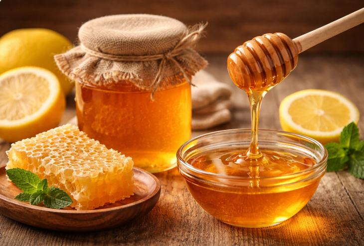 4 lợi ích sức khỏe khi ăn một thìa mật ong vào buổi sáng- Ảnh 1.