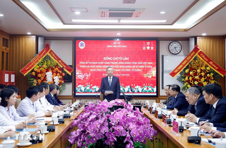 Tổng Bí thư: "Ngành y tế là nơi hội tụ của trí tuệ và lòng nhân ái..."- Ảnh 1.