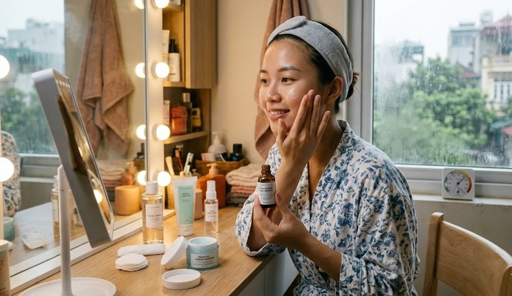 Cách chăm sóc da trong mùa nồm ẩm- Ảnh 1.