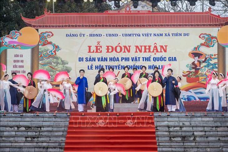 Bắc Ninh đón nhận danh hiệu Di sản văn hóa phi vật thể quốc gia Lễ hội Lim- Ảnh 2.