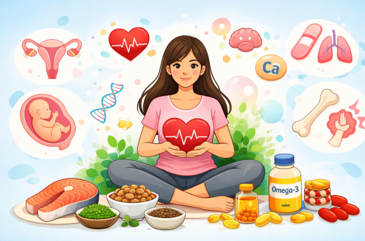 6 lợi ích của omega-3 với sức khỏe phụ nữ- Ảnh 1.