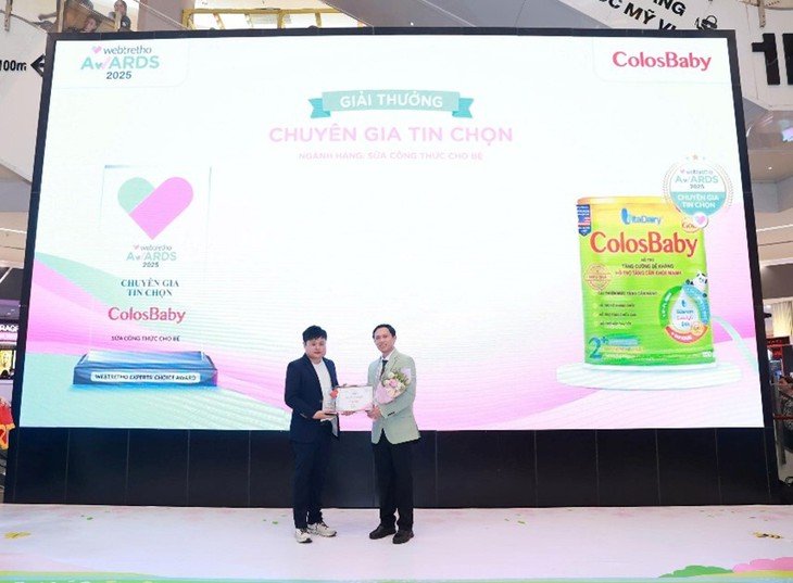 ColosBaby Gold 2+ nhận giải thưởng chuyên gia tin chọn tại Webtretho Awards 2025- Ảnh 1.
