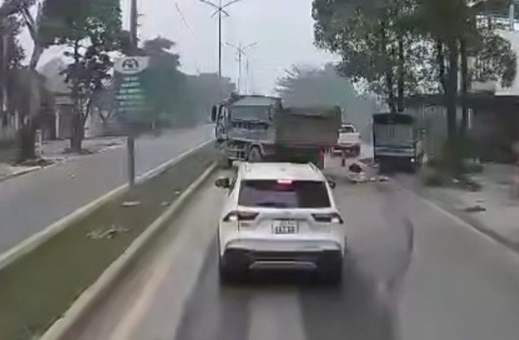 Danh tính lái xe tải gây tai nạn khiến một cán bộ công an hy sinh- Ảnh 1.