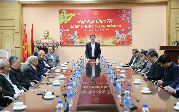 Bộ Y tế gặp mặt, chúc Tết các nhà khoa học, nhà giáo Hội đồng Đạo đức trong nghiên cứu y sinh học Quốc gia phía Bắc- Ảnh 1. Bộ Y tế gặp mặt, chúc Tết các nhà khoa học, nhà giáo Hội đồng Đạo đức trong nghiên cứu y sinh học Quốc gia phía Bắc- Ảnh 1.