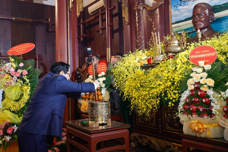 Thủ tướng Phạm Minh Chính dự Lễ kỷ niệm 120 năm Ngày sinh Thủ tướng Phạm Văn Đồng- Ảnh 3.