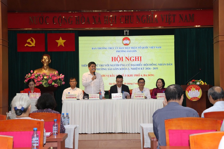 Ứng cử viên HĐND phường Sài Gòn đề xuất xây dựng Trung tâm Y tế thành 'bệnh viện thu nhỏ'- Ảnh 1. Ứng cử viên HĐND phường Sài Gòn đề xuất xây dựng Trung tâm Y tế thành 'bệnh viện thu nhỏ'- Ảnh 1.