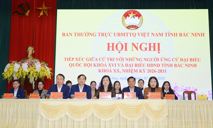 Bộ trưởng Bộ Y tế Đào Hồng Lan và các ứng viên tiếp tục chương trình tiếp xúc cử tri tỉnh Bắc Ninh- Ảnh 1. Bộ trưởng Bộ Y tế Đào Hồng Lan và các ứng viên tiếp tục chương trình tiếp xúc cử tri tỉnh Bắc Ninh- Ảnh 1.