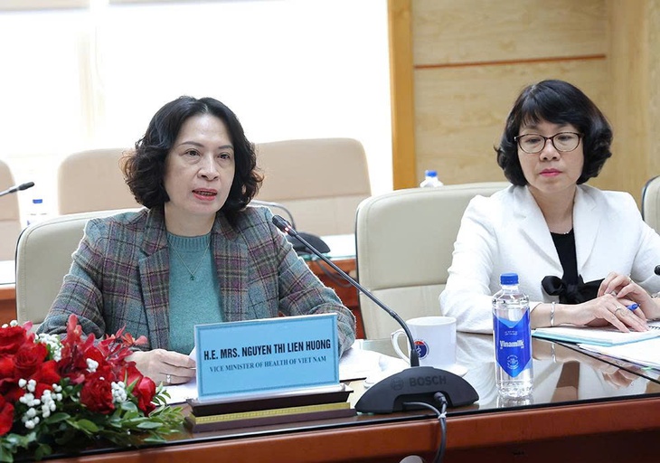 Bộ Y tế Việt Nam và Pháp trao đổi thúc đẩy hợp tác nghiên cứu khoa học ứng phó bệnh truyền nhiễm mới nổi- Ảnh 1. Bộ Y tế Việt Nam và Pháp trao đổi thúc đẩy hợp tác nghiên cứu khoa học ứng phó bệnh truyền nhiễm mới nổi- Ảnh 1.