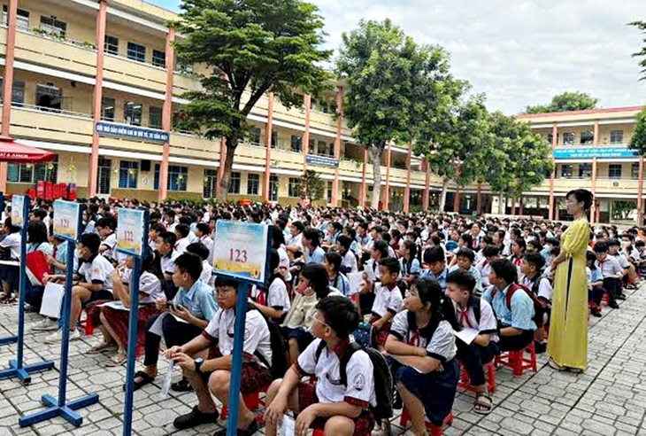 Tuyển sinh đầu cấp ở TPHCM: Lần đầu vận hành theo mô hình chính quyền hai cấp- Ảnh 1.
