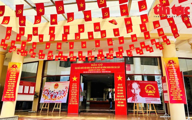 Không khí rộn ràng trước ngày bầu cử tại các xã ngoại thành Hà Nội- Ảnh 4.