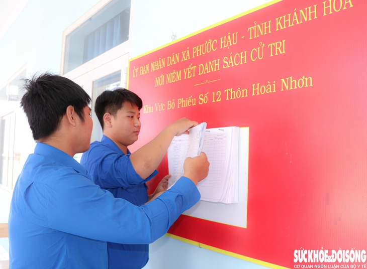 Thanh niên ở Khánh Hòa xung kích hỗ trợ công tác chuẩn bị bầu cử- Ảnh 3. Thanh niên ở Khánh Hòa xung kích hỗ trợ công tác chuẩn bị bầu cử- Ảnh 3.