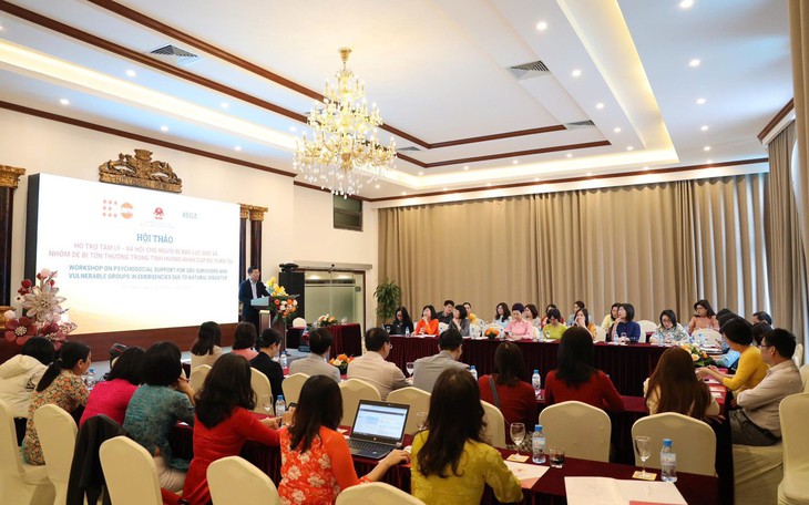Hỗ trợ tâm lý cho người dễ bị tổn thương do thiên tai