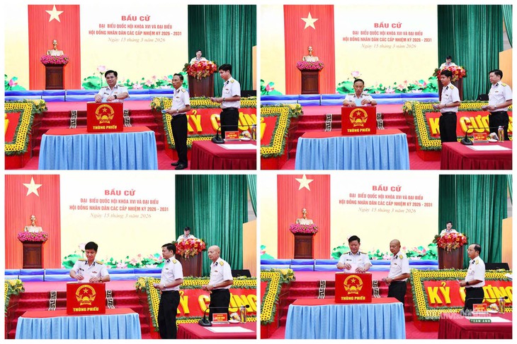 Lá phiếu giữa trùng khơi, chắc tay súng giữ biển trời Tổ quốc- Ảnh 1.
