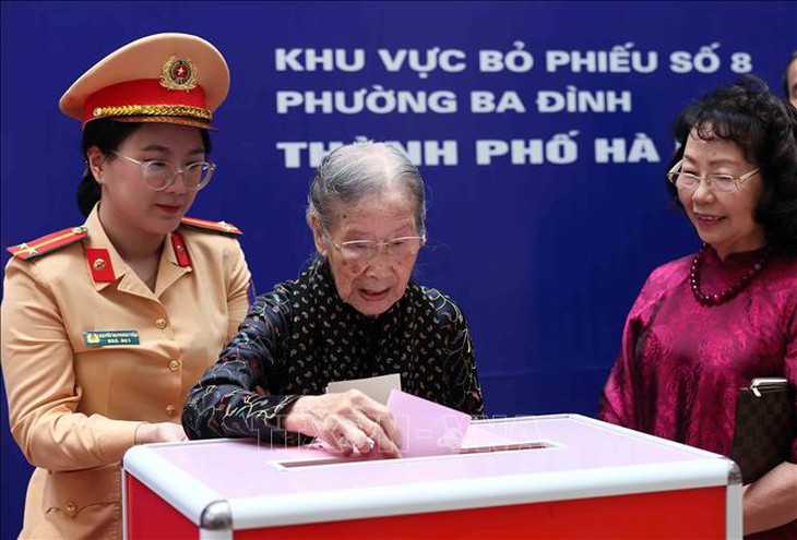 Dự kiến ngày 22/3 công bố kết quả bầu cử đại biểu Quốc hội khóa XVI- Ảnh 1. Dự kiến ngày 22/3 công bố kết quả bầu cử đại biểu Quốc hội khóa XVI- Ảnh 1.