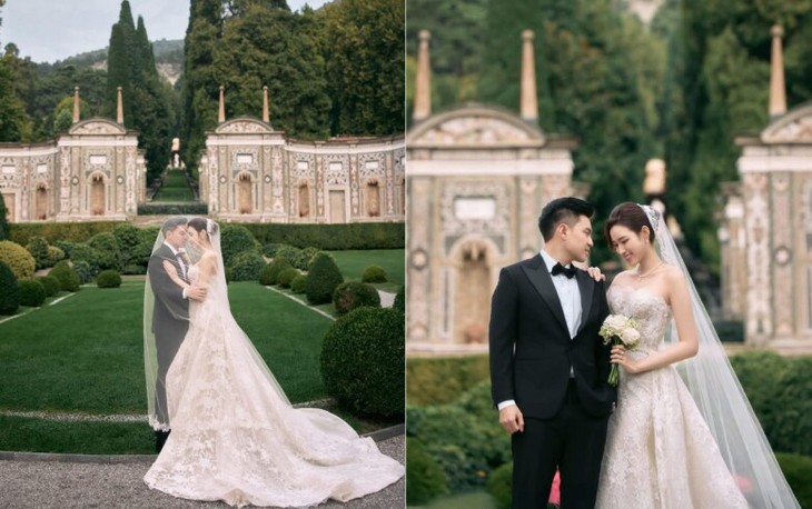 Hoa hậu Đỗ Thị Hà 'lộ' thêm ảnh cưới bên châu Âu- Ảnh 1. Hoa hậu Đỗ Thị Hà 'lộ' thêm ảnh cưới bên châu Âu- Ảnh 1.
