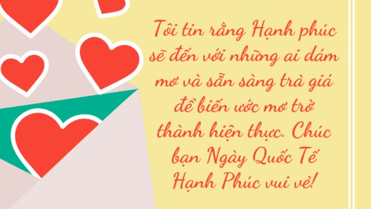 Những lời chúc ngày Quốc tế Hạnh phúc 20/3 hay và ý nghĩa nhất 2026- Ảnh 5.