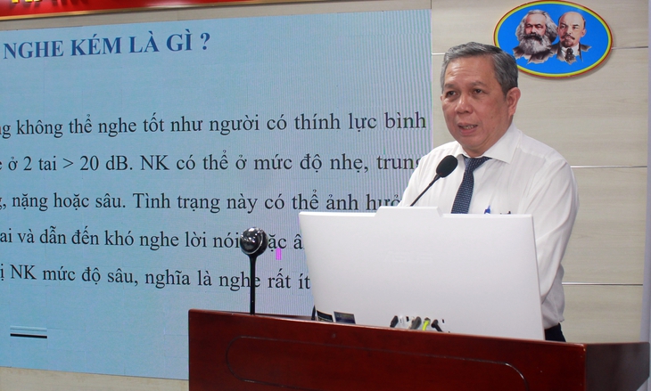 Điếc đột ngột và ‘bẫy’ công nghệ: Cảnh báo từ chuyên gia Tai Mũi Họng- Ảnh 2.