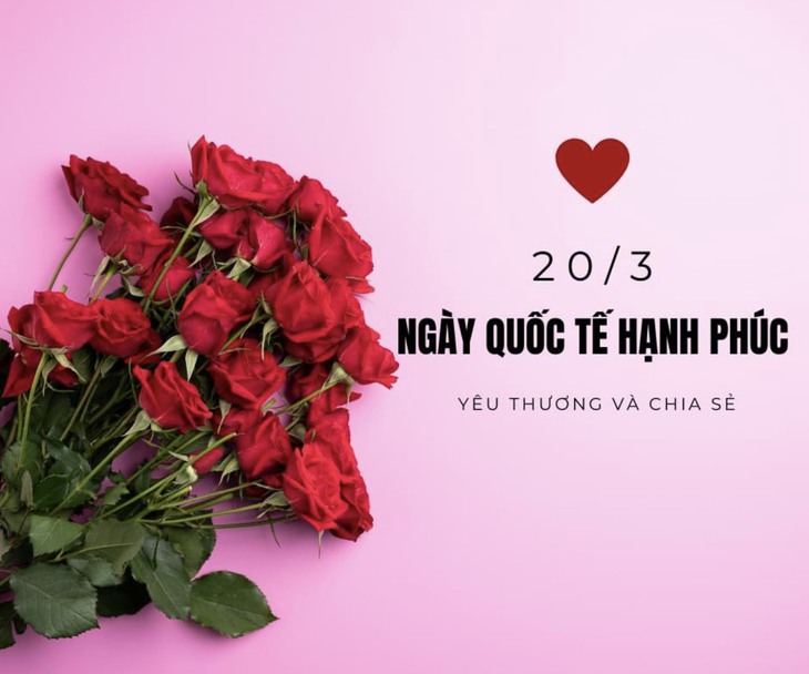 Những lời chúc ngày Quốc tế Hạnh phúc 20/3 hay và ý nghĩa nhất 2026- Ảnh 1.