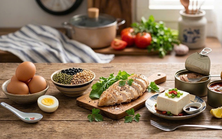 5 loại protein tốt, giá rẻ, có lợi cho sức khỏe