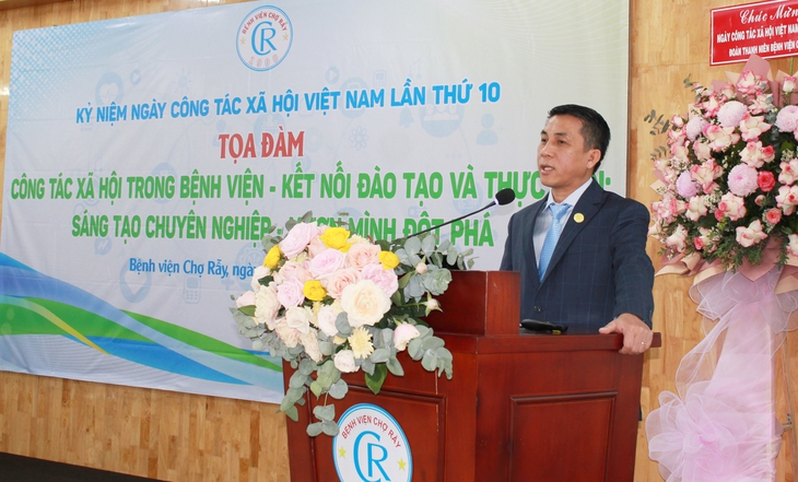 Công tác xã hội trong bệnh viện giúp nâng đỡ tinh thần người bệnh- Ảnh 1.
