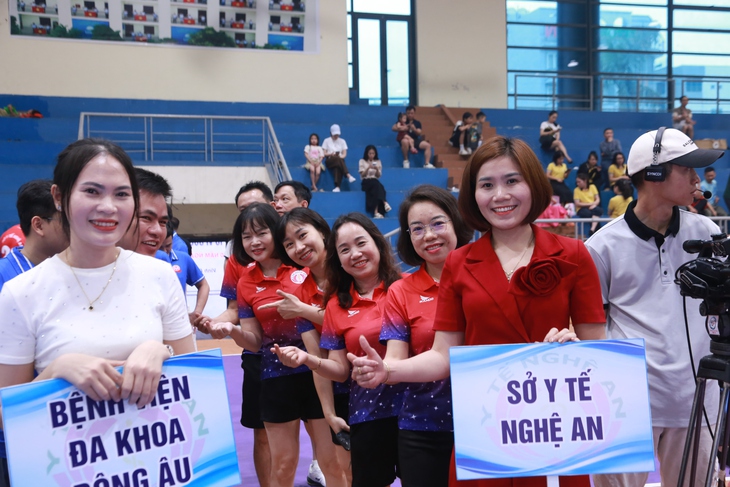 Giải thể thao ngành Y tế Nghệ An, lan tỏa tinh thần đoàn kết- Ảnh 2.