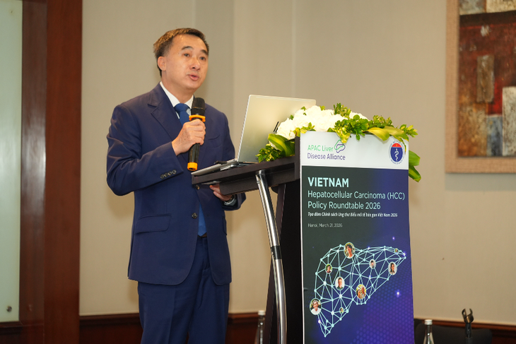 Ung thư gan vẫn là 'điểm nóng' y tế công cộng, cần chuyển mạnh từ điều trị muộn sang phát hiện sớm- Ảnh 1. Ung thư gan vẫn là 'điểm nóng' y tế công cộng, cần chuyển mạnh từ điều trị muộn sang phát hiện sớm- Ảnh 1.