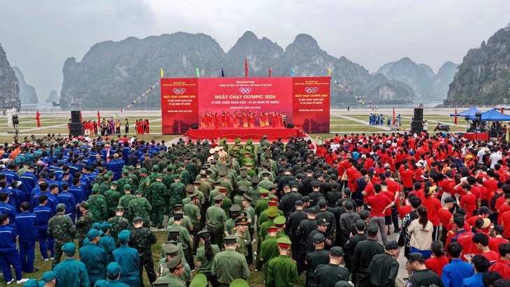 Hơn 34.000 người ở Quảng Ninh tham gia Ngày chạy Olympic 2026- Ảnh 1.