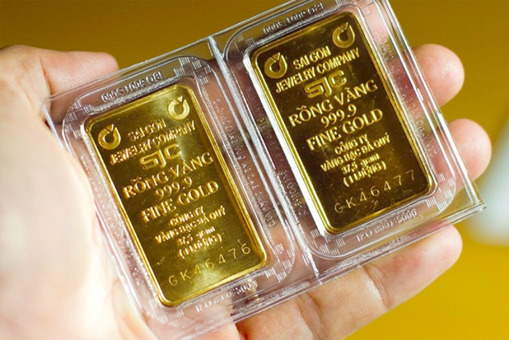 Giá vàng SJC giảm gần 7 triệu đồng trong ngày, chênh lệch với thế giới tiếp tục nới rộng- Ảnh 1. Giá vàng SJC giảm gần 7 triệu đồng trong ngày, chênh lệch với thế giới tiếp tục nới rộng- Ảnh 1.