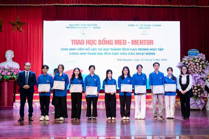 Med Mentor – Học bổng tiếp sức sinh viên ngành Y Dược trên cả nước- Ảnh 1.