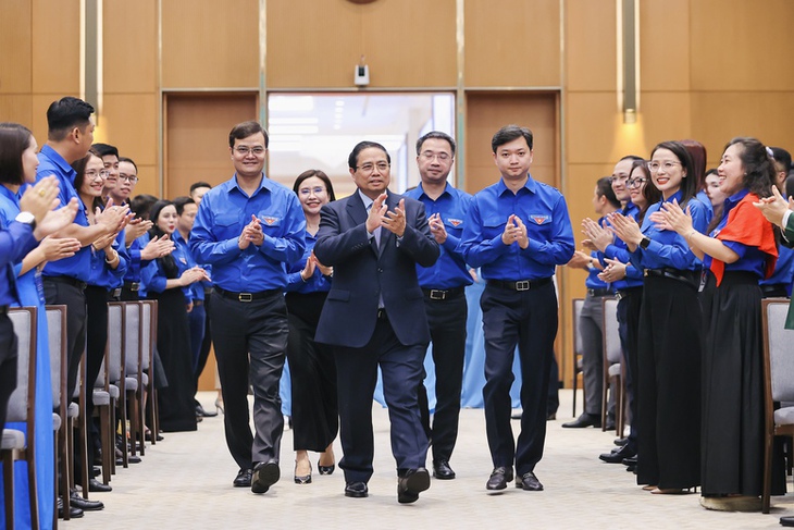 Thủ tướng: Thanh niên là lực lượng tiên phong xây dựng đất nước giàu mạnh- Ảnh 1. Thủ tướng: Thanh niên là lực lượng tiên phong xây dựng đất nước giàu mạnh- Ảnh 1.