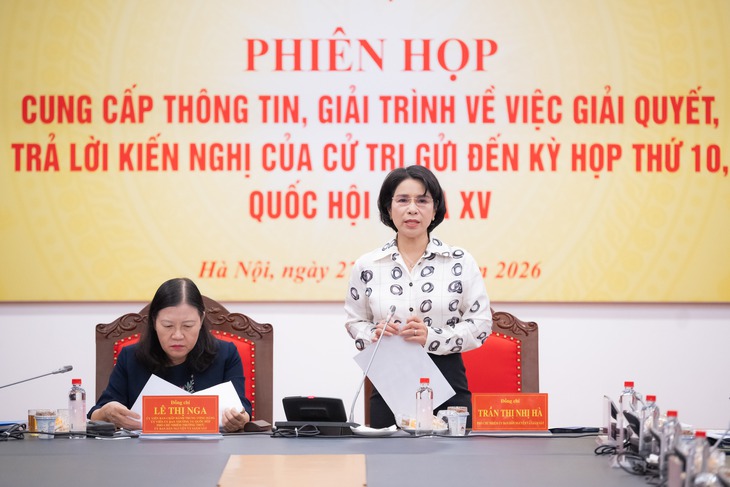 Giải quyết 96,3% kiến nghị cử tri gửi Kỳ họp thứ 10 Quốc hội khóa XV- Ảnh 2. Giải quyết 96,3% kiến nghị cử tri gửi Kỳ họp thứ 10 Quốc hội khóa XV- Ảnh 2.