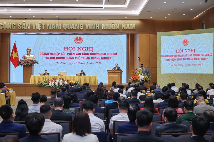 Thủ tướng 'đặt hàng' doanh nghiệp: Chung tay đạt tăng trưởng 2 con số- Ảnh 1.